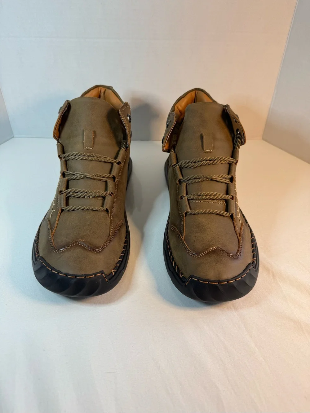 Salkin Men's 2.0 Trail Barefoot Boots Leather Waterproof Shoes US 12 NEW